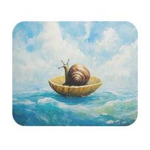 Load image into Gallery viewer, Snail Rectangle Mouse Pad, Cute Animal Desk Mat, Office Accessories, Gaming Pad, Computer Mousepad,For Animal Lover, Cute Design