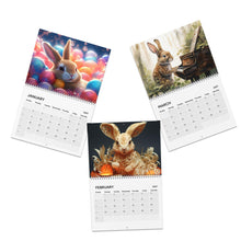 Load image into Gallery viewer, Cute Bunny Wall Calendar 2027