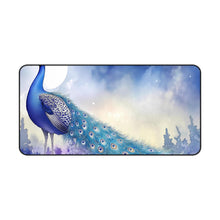 Load image into Gallery viewer, Peacock Desk Mat – Non-Slip Workspace Accessory
