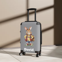 Load image into Gallery viewer, Rabbit Design Small Suitcase: Kids Travel Luggage