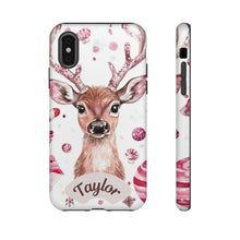 Load image into Gallery viewer, Personalized Deer Phone Case – Custom Protective Cover, Gift for Her