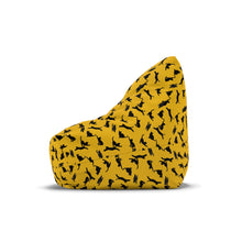 Load image into Gallery viewer, Yellow Cat Bean Bag Chair Cover