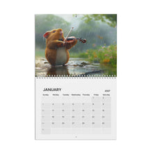 Load image into Gallery viewer, Guinea Pig Calendar 2027, Cute Guinea Pig Wall Calendar, Guinea Pig Lover Gift, Cavy Gift, Cute Pet Calendar, Christmas Gift