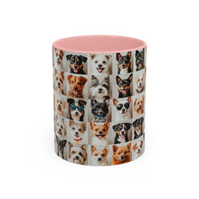 Load image into Gallery viewer, Cute Dogs Design Mug, Cute Puppy Ceramic Cup, Pet Lover Coffee Cup, Animal Print Tea Mug, Gift for Dog Owners