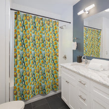 Load image into Gallery viewer, Animal Print Shower Curtain, Playful Kids Bathroom Decor