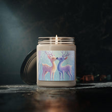 Load image into Gallery viewer, Deer Couple Scented Soy Candle – 9 oz