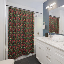 Load image into Gallery viewer, Christmas Shower Curtain - 3D Holiday Bathroom Decor