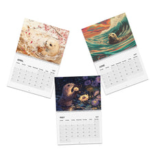 Load image into Gallery viewer, Seal Calendar 2027, Cute Seal Wall Calendar, Seal Lover Gift, Ocean Wildlife Art