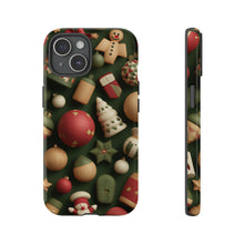 Load image into Gallery viewer, 3D Christmas Phone Case, Holiday Festive Cover