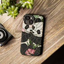 Load image into Gallery viewer, Stained Glass Panda Phone Case: 3D Wrap Protective Cover