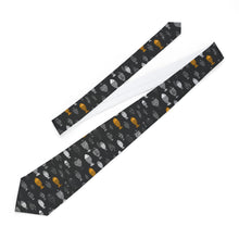 Load image into Gallery viewer, Fish Pattern Satin Necktie