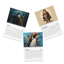 Load image into Gallery viewer, Penguin Wall Calendar 2027 with Cute and Unique Images, Animal Calendar, Arctic Animals Calendar, Wildlife Calendar, Adorable Animal