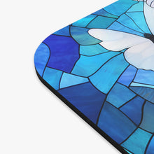 Load image into Gallery viewer, Stained Glass Butterfly Mouse Pad: Elegant Desk Decor