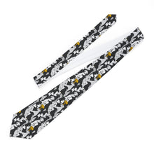 Load image into Gallery viewer, Dog Print Necktie | Polyester Satin, Unique Pet Lover Gift