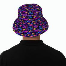 Load image into Gallery viewer, Colorful Tropical Fish Bucket Hat