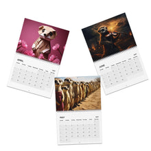Load image into Gallery viewer, Meerkat Calendar 2027, Cute Meerkat Wall Calendar, Meerkat Lover Gift, Wildlife Calendar, Funny Animal Calendar, Christmas Gift