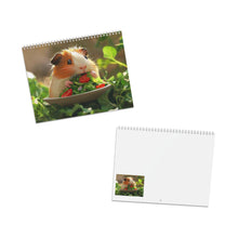 Load image into Gallery viewer, Guinea Pig Calendar 2027, Cute Guinea Pig Wall Calendar, Guinea Pig Lover Gift, Cavy Gift, Cute Pet Calendar, Christmas Gift