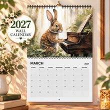 Load image into Gallery viewer, Cute Bunny Wall Calendar 2027