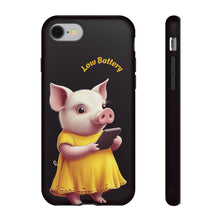 Load image into Gallery viewer, Cute Pig Cases, Animal Phone Cover, Kids Tough Protective Phone Case, Personalized Pig Phone Case, Cute Animal Tough Cover