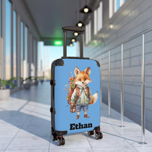 Load image into Gallery viewer, Personalized Kids Suitcase, Fox Design, Children's Luggage