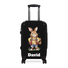 Load image into Gallery viewer, Rabbit Design Small Suitcase: Animal Print Carry-On