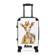 Load image into Gallery viewer, Giraffe Design Suitcase, Animal Lover Gift