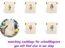 Load image into Gallery viewer, Personalized Kids Keychain: Custom Backpack Tag, Back to School Gift