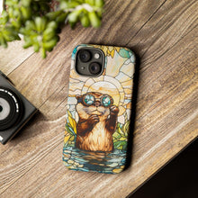 Load image into Gallery viewer, Stained Glass Animal Phone Case – Mosaic Art Cover for Samsung S26 Ultra S25 S24 FE A56 A17 iPhone 17 Pro Max 16 15 Plus 14 13 Pixel 10 9A