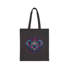 Load image into Gallery viewer, Colorful Tribal Koala Tote Bag | Psychedelic Animal Art Cotton Canvas Tote
