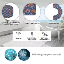Load image into Gallery viewer, Cartoon Clownfish 3-Piece Bathroom Rug Set