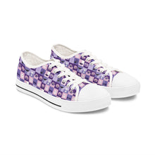 Load image into Gallery viewer, Women's Purple Halloween Pattern Sneakers