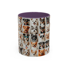 Load image into Gallery viewer, Cute Dogs Design Mug, Cute Puppy Ceramic Cup, Pet Lover Coffee Cup, Animal Print Tea Mug, Gift for Dog Owners