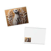Load image into Gallery viewer, Meerkat Calendar 2027, Cute Meerkat Wall Calendar, Meerkat Lover Gift, Wildlife Calendar, Funny Animal Calendar, Christmas Gift