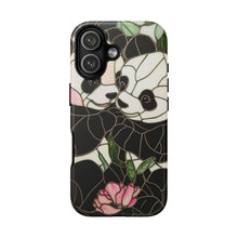 Load image into Gallery viewer, Stained Glass Panda Phone Case: 3D Wrap Protective Cover