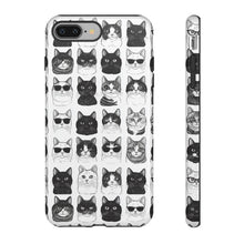 Load image into Gallery viewer, Cat Lover Phone Case: Protective Animal Print Hard Shell
