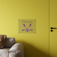 Load image into Gallery viewer, Funny Pig Acrylic Wall Art, Toilet Decor, Animal Lover Gift
