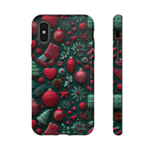 Load image into Gallery viewer, 3D Christmas Ornament Tough Case – Holiday Phone Cover