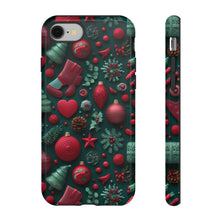 Load image into Gallery viewer, 3D Christmas Ornament Tough Case – Holiday Phone Cover