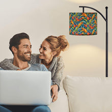 Load image into Gallery viewer, Decorative Fish Design Floor Lamp with Adjustable Shade, LED Accent Light for Living Room, Made in USA