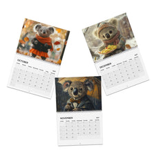 Load image into Gallery viewer, Koala Calendar 2027, Cute Koala Wall Calendar, Koala Lover Gift, Funny Koala Calendar, Australian Animal Gift, Wildlife Calendar
