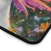 Load image into Gallery viewer, Axolotl Desk Mat, Animal Mousepad, Floral Office Decor