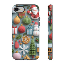 Load image into Gallery viewer, 3D Christmas Phone Case, Holiday Festive Accessories