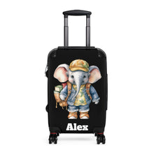 Load image into Gallery viewer, Small Suitcase,Animal design, Elephant design,Xmas gift