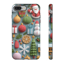 Load image into Gallery viewer, 3D Christmas Phone Case, Holiday Festive Accessories