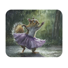 Load image into Gallery viewer, Squirrel Ballerina Mouse Pad, Funny Animal Desk Decor
