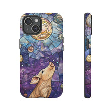 Load image into Gallery viewer, Pig Phone Case: Stained Glass Design, Animal Lover Gift