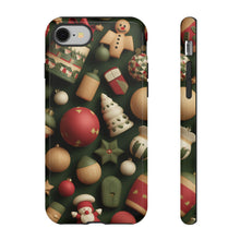 Load image into Gallery viewer, 3D Christmas Phone Case, Holiday Festive Cover