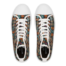 Load image into Gallery viewer, AI-Designed Halloween High Top Sneakers, Polyester Canvas Shoes