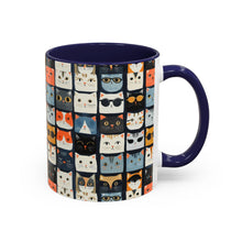 Load image into Gallery viewer, Cat Design Coffee Mug, Cute Kitty Ceramic Cup