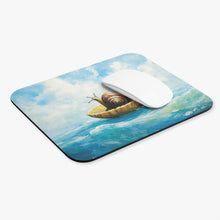 Load image into Gallery viewer, Snail Rectangle Mouse Pad, Cute Animal Desk Mat, Office Accessories, Gaming Pad, Computer Mousepad,For Animal Lover, Cute Design